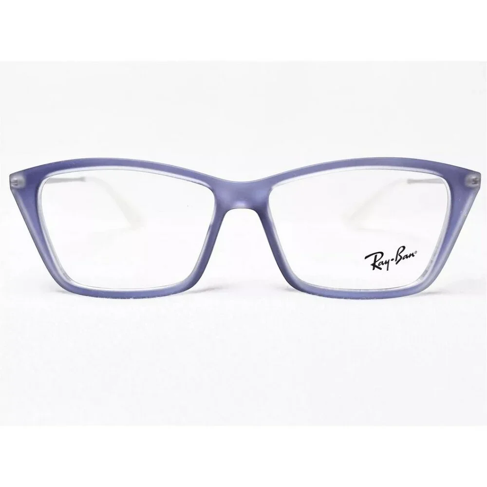 RAYBAN Men Eyeglasses RX7022-5496 Light Blue 52-14-140